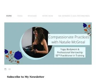 NataliemcGreal.com(Chicago Trauma Informed Yoga Teacher) Screenshot