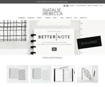 Natalierebeccadesign.com(Natalie Rebecca Design) Screenshot