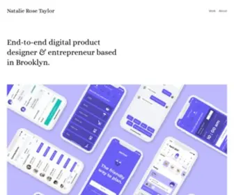 Natalierose.works(Natalie Taylor) Screenshot