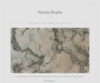 Nataliestopka.com(Natalie Stopka) Screenshot