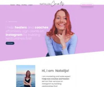 Natalijacreates.com(Home) Screenshot