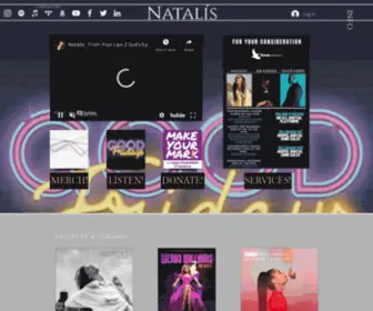 Natalisruby.com(Vocalist, Songwriter) Screenshot