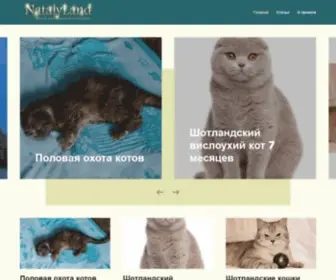 Natalyland.ru(Британские) Screenshot