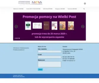 Natan.pl(Stowarzyszenie Pedagogów NATAN) Screenshot