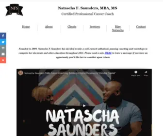 Nataschasaunders.com(Home Natascha Saunders) Screenshot