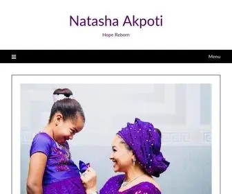 Natashaakpoti.com(Hope Reborn) Screenshot