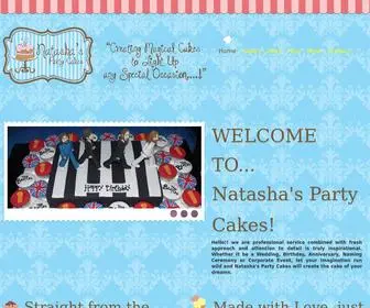 Natashacakes.com(Natasha's Party Cakes) Screenshot