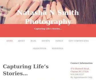 Natashansmithphotography.com(Capturing Life's Stories) Screenshot