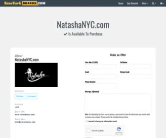 Natashanyc.com(Natasha NYC) Screenshot