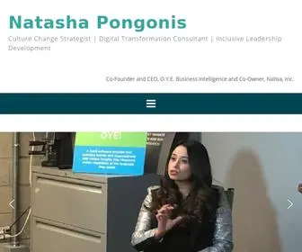 Natashapongonis.com(Natasha Pongonis) Screenshot