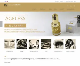 Natashaspace-Mediesthetic.si(Diagnoza kože) Screenshot