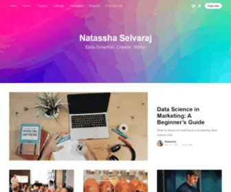 Natasshaselvaraj.com(Natassha Selvaraj) Screenshot