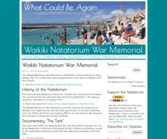 Natatorium.org(Waikiki Natatorium War Memorial) Screenshot