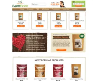 Natavasuperfoods.co.nz(Natava SuperFoods) Screenshot