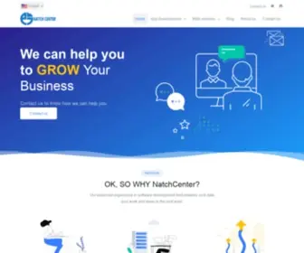 Natchcenter.com(Home NatchCenter ICT Services) Screenshot