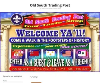 Natchezshop.com(Old South Trading Post) Screenshot