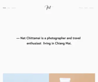 Natchittamai.com(Chiang Mai Commercial Photography) Screenshot