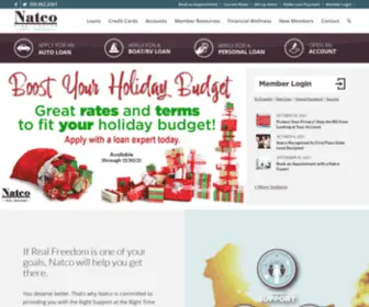 Natcocu.org(Apply For Loans) Screenshot