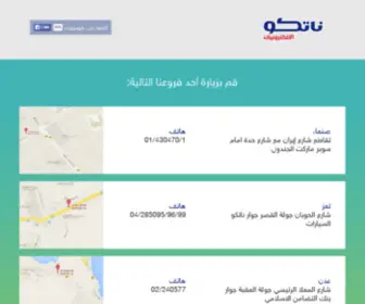 Natcoelectronics.com(اشتر) Screenshot