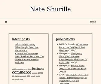 Nate-Shurilla.com(Nate Shurilla) Screenshot