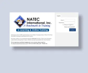 Natec.training(NATEC International Inc) Screenshot