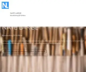 Natelarge.com(Woodworking & DIY) Screenshot