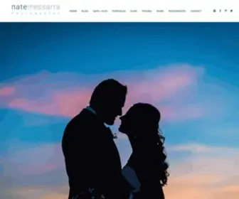 Natemessarra.com(Houston Wedding Photographers) Screenshot