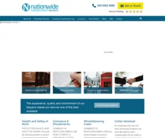 Natemplaw.co.uk(Nationwide Employment Lawyers) Screenshot