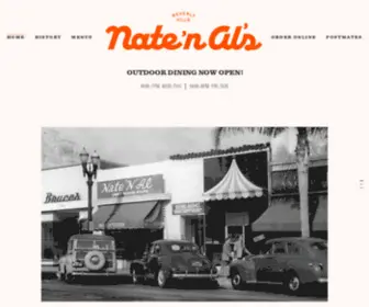 Natenal.com(Nate 'n Al's) Screenshot