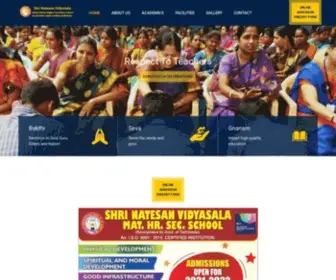 Natesanschool.org(Natesan Vidyasala) Screenshot