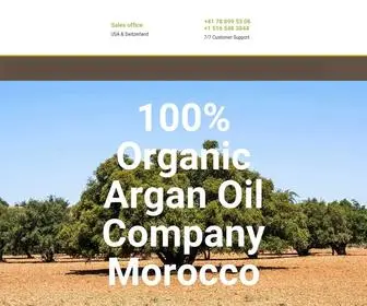 Natexp.com(100% USDA/ECOCERT Certified Organic Bulk Argan oil company) Screenshot