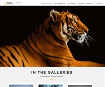 Natgeofineart.com(National Geographic Fine Art Galleries) Screenshot