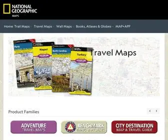 Natgeomaps.com(National Geographic Maps) Screenshot
