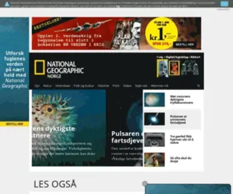 Natgeo.no(National Geographic) Screenshot