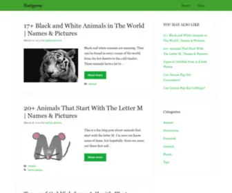 Natgeos.com(Green and Vibrant) Screenshot