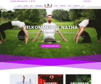 Natha.dk(Natha Yogacenter) Screenshot