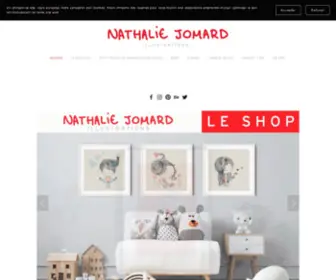 Nathaliejomard.com(Nathalie Jomard/Illustrations) Screenshot