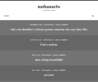 Nathanaelw.com(nathanaelw) Screenshot