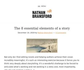 Nathanbransford.com(Nathan Bransford) Screenshot