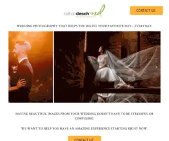 Nathandesch.com(Wedding Photographers in Philadelphia) Screenshot