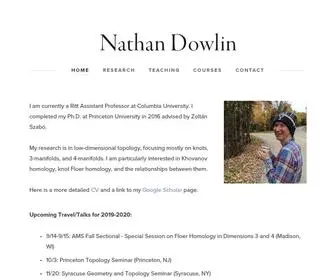 Nathandowlin.com(Nathan Dowlin) Screenshot