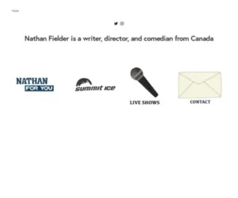 Nathanfielder.com(Nathan Fielder) Screenshot