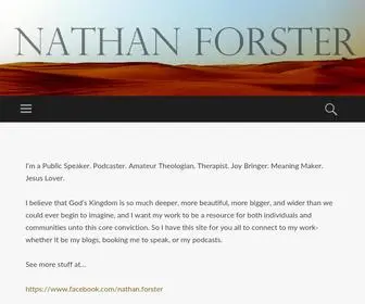 Nathanforster.com(I believe that God’s Kingdom) Screenshot