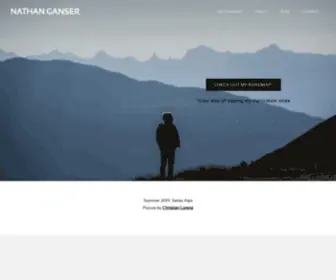 Nathanganser.com(NATHAN GANSER) Screenshot