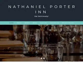 Nathanielporterinn.com(NATHANIEL PORTER INN & RESTAURANT) Screenshot