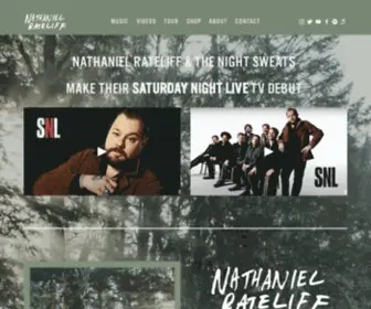 Nathanielrateliff.com(Nathaniel Rateliff) Screenshot