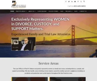 Nathanlawoffices.com(Family Law Trial Attorney) Screenshot