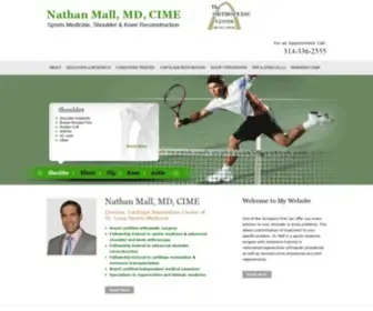Nathanmallmd.com(Nathan Mall MD) Screenshot