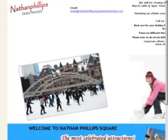 Nathanphillipssquareskaterentals.com(Nathanphillips Square Skate Rentals) Screenshot