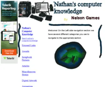 Nathanscomputerknowledge.com(Nathan's Computer Knowledge) Screenshot